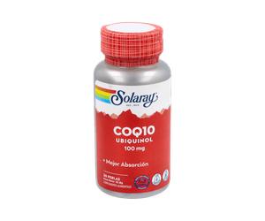 Solaray Ubiquinol CoQ10 100 mg, 30 cápsulas - suplemento de coenzima Q10