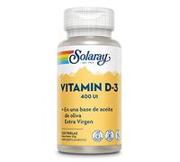 Solaray Vitamina D3 400 UI 120 perlas
