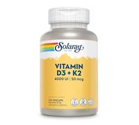 Solaray Vitamina D3 + K2 BIG D3 & K2 4000 UI 120 cápsulas vegetales