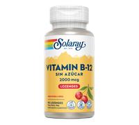 Solaray Vitamina B-12 2000 Mcg 90 Comp - Absorción del Hierro