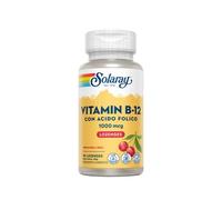 Solaray Vitamina B12 + Ácido Fólico Sublingual 90comp