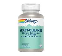 Solaray Yeast Cleanse | Ácido Caprílico, Pau D'arco Y Semilla de Pomelo | 90 VegCaps