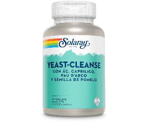 Solaray Yeast Cleanse 90 Cápsulas Vegetales