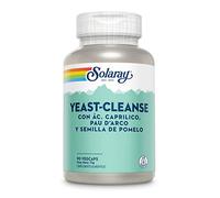 Solaray Yeast Cleanse | Ácido Caprílico, Pau D'arco Y Semilla de Pomelo | 90 VegCaps