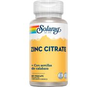 Solaray Zinc Citrato 50mg 60caps