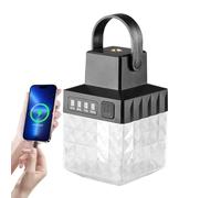 solares - Lámpara LED recargable de seguridad - Solar Lanterns Outdoor Waterproof | for Night Camping Fishing Walking Tent Work Travel Home Garden Yard Pathway