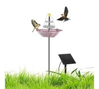 solarFountain Bird Bath - 45×23.5cm Outdoor Water Fountain, 4W solarPowered Birdbath Decor | Floating solarWater Pump For Garden, Patio, Yard, Backyard, Lawn And Pool, Decorative Bird Bath Bowl, Hu