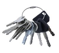 Solarhome Juego de 12 llaves de montacargas para montacargas Yale Cat Clark Komatsu Toyota Doosan Nissan Hyster JCB Volvo Tornado Mitsubishi Forklift Keys Set