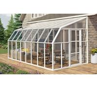 Solarium Palram - Canopia 2,58 x 5,08 m blanco