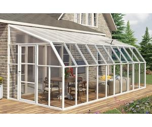 Solarium Palram - Canopia 2,58 x 6,32 m blanco