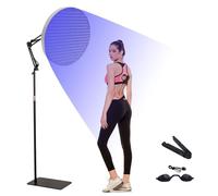 Solarium para el hogar, 50 W, lámpara de bronceado con luz azul de 460 nm y 250 LED