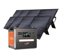 SolarPlay estacion de energia portatil Q2402M, estación de energía portátil 2304 Wh batería LiFePO4, con 2*2500W CA,UPS, carga solar máxima de 500 W, estación de energía para acampadas, Autocaravanas