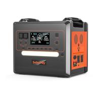 SolarPlay estacion de energia portatil Q2402M,generador electrico 2304 Wh Batería LiFePO4,Con 2 * 2500W CA,UPS, Carga Solar Máxima de 500 W, Estación de energía portátil Acampadas,Autocaravanas