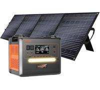 SOLARPLAY Portable Power Station 2500W,(4800W Pico de Potencia)2300Wh Generador Solar con Batería LiFePO4,12 Puertos,para Camping,Autocaravana,RV,Viajes,Emergencia por Fallo de (2500W+200Wparts)
