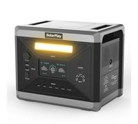 SolarPlay Q2501 Portable Electric Generator 2400W,Portable Power Station 2160Wh LiFePO4,Fast Charging 1.5h,UPS,Generator Electric Inverter Backup Power Supply