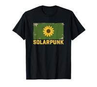 Solarpunk - Libros de Bandera de Girasol, Ciencia ficción, Eco, futurismo Camiseta