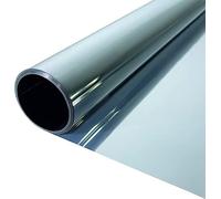 SolarTec 400 x 76 cm - Pantalla Universal para protección Solar, lámina de Espejo con una protección UV del 99% y un 78% de reducción del Brillo, Superficie de Espejo Muy Brillante