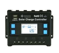 Solartronics 60A Controlador de Carga 12V/24V Azul Fotovoltaico Solar Energía