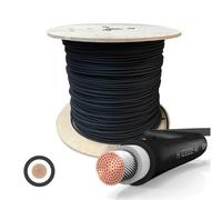 SOLARTRONICS Cable Solar por Metros, 4 mm², 50 Metros, Cable Solar Negro, Certificado, se Puede Colocar a Tierra, Cable Solar, alargador de Cable fotovoltaico, Cable Solar, Fabricado en Alemania