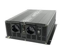 Solartronics NM2000 Transformador de Tensión 24V 230V Modificado Sinus 2000W-4000W Spitzenleistung - Inversor 24V sobre 230V Corriente con Schuko-& USB Conexión Solar Inverter Convertidor