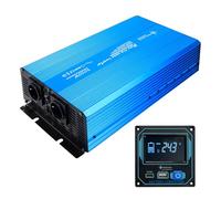 Solartronics TS3000 Transformador de Tensión 24V 230V 3000/6000 Vatios Simple Sinus Inversor 24V sobre 220V con Control Remoto
