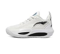 Solastride Men's Basketball Shoes Breathable Shock-Absorbing Anti Slip Wear-Resistant Rebound Sports Training Shoes(White,37 EU)