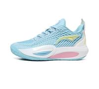 Solastride Men's Basketball Shoes Breathable Shock-Absorbing Anti Slip Wear-Resistant Rebound Sports Training Shoes(Blue,42 EU)