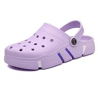 Solaud Zuecos para Hombre y Mujer Zuecos de Jardín Cómodos Transpirables y de Secado Rápido Zuecos de Playa de Verano Sandalias