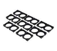 Solaughguy 46160 - Juego de soportes de soporte de batería - 8 piezas marco de plástico para DIY 46160-46170 paquetes de baterías, construcción ABS + PC, 96,4 × 48,2 mm, negro, compatible con