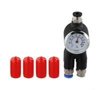 Solaughguy Adaptador de expansión de tubo de material PTFE 4 en 1 para Bambu Lab X1, X1C, P1P, P1S, A1 y A1 mini - Construcción metálica, 30 x 28 x 75 mm, permite automatización (negro)