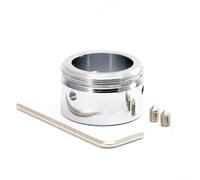 Solaughguy Adaptador de válvula de radiador de acero inoxidable M30 x 1.5 para cabeza termostática RA RAVL con llave hexagonal, extensión de calefacción central a prueba de fugas compatible (B)