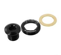 Solaughguy Aleación de aluminio para bicicleta Tornillo de perno de manivela M15/M26 para SRAM para GXP Bielas Compatible con X7 X9 X0 para XX1 Negro Pieza de repuesto para mantenimiento de ciclismo