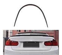 Solaughguy Alerón trasero de coche con aspecto de fibra de carbono de 0.2 m para la mayoría de coches, camiones, todoterrenos. Se adapta a la aplicación trasera del maletero