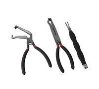 Solaughguy Alicates de desconexión eléctrica, paquete de 3 con separador de conector de 60 grados para cableado automotriz, inyectores de combustible, bobinas de encendido, sensores MAF, carbono