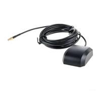 Solaughguy Antena activa GPS externa con conector MCX macho, 28dB de ganancia LNA, 1575.42MHz, soporte magnético impermeable, compatible con Garmin GPSMAP 60/60C/60CS/60Cx/60CSx