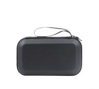 Solaughguy Bolsa de PU portátil para DJI para Osmo Mobile 8: estuche de almacenamiento compacto para cardán con compartimentos organizados, para bolsa de transporte de viaje para accesorios, gris y