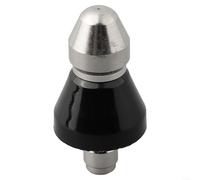 Solaughguy Boquilla de limpieza de alcantarillado de alta presión de 1/4 pulgadas de conexión rápida de acero inoxidable herramienta de chorro de drenaje para dragado y descarga de tuberías de hasta