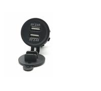 Solaughguy Cargador de módulo de enchufe USB dual CBE C-Line de 12 V para caravana, caravana, barco, salida de 5 V 4,8 A, diseño impermeable a prueba de polvo