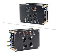 Solaughguy Convertidor de impulso DC-DC Módulo regulador de voltaje ajustable 0.5-30V 3A 35W/con pantalla LCD, disipador de calor integrado, función de temporizador, para (50 W con ventilador)