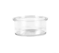 Solaughguy Cuenco de café molido de 58 mm de tamaño estándar hecho de material transparente de polipropileno grueso con mango ergonómico para un uso cómodo y antideslizante para mayor estabilidad