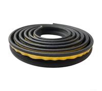 Solaughguy Cuerda de sellado de puerta de estufa de 10 mm x 2 m para repuesto de junta de estufa de leña, junta de puerta de hilo de vidrio negro para quemador de leña, horno, chimenea, calor (3