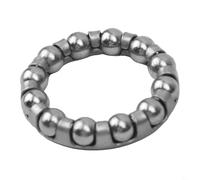 Solaughguy Ejercicio para reemplazo de rodamientos de pedalier de bicicleta, rodamiento de bolas de eje central para marco de rueda de eje, rodamiento giratorio de acero inoxidable