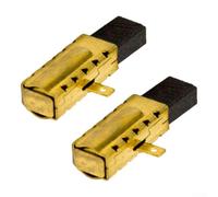 Solaughguy Escobillas de carbón para taladros de impacto - 4 piezas (2 pares) juego de repuesto compatible con herramientas eléctricas Bosch GBH2-18E, GBH2-18 RE, GBH2-20 D y PBH3000 FRE - 21x6x9