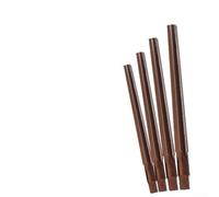 Solaughguy Juego de 4 escariadores de mano de pasador cónico, grado cónico 1:50, acero de aleación HSS (9XC), 4 mm/5 mm/6 mm/8 mm de diámetro, herramienta de fresado manual de precisión para máquinas