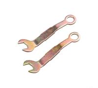 Solaughguy Juego de llaves de ajuste de puerta de bolsillo, paquete de 2 llaves combinadas de 3/8 pulgadas para perchas de puertas correderas, puertas de armario plegables y herrajes para puerta de