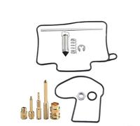 Solaughguy Kit de reconstrucción de carburador para CR125R 2004-2007, para Mikuni para TMX 38 para kit de reparación de carburador con junta, piezas de repuesto de latón y goma compatibles con