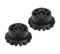 Solaughguy Kit de repuesto de engranajes cónicos para sierra de mesa Bosch GTS10 - Juego de 2 engranajes cónicos mecanizados de precisión, número de pieza 2610015042, compatible con herramientas