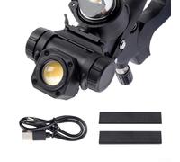 Solaughguy Lámpara de iluminación recargable en aerosol de pintura, luz de trabajo LED de 500 lúmenes con temperatura de color de luz solar natural de 4000 K para reacabado automotriz y combinación de