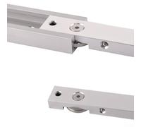 Solaughguy Medidor de inglete de sierra de mesa con 27 topes de ángulo y barra de inglete de aluminio para cortes precisos, compatible con sierras de estilo contratista y de tamaño completo, ranura en