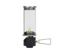 Solaughguy Mini linterna de camping con vidrio resistente al calor para acampar al aire libre, pícnics y pesca, luz portátil de tienda de campaña de gas compatible con farol de combustible, retro